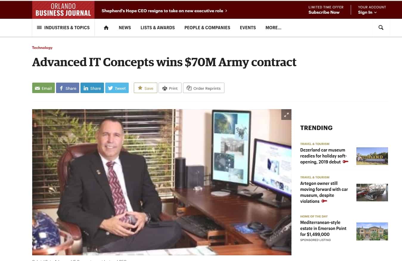 Click to show details - AITC in the News AITC in the News